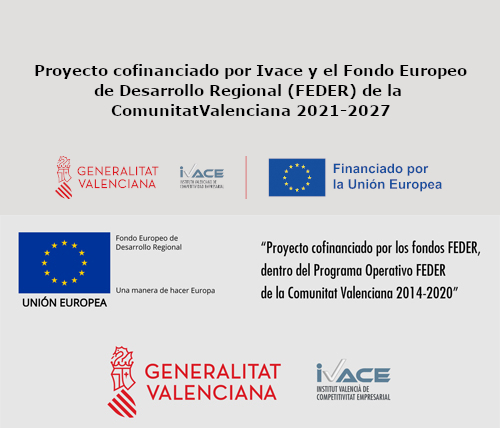 Proyecto cofinanciado por los Fondos FEDER - Fondo Europeo de Desarrollo Regional